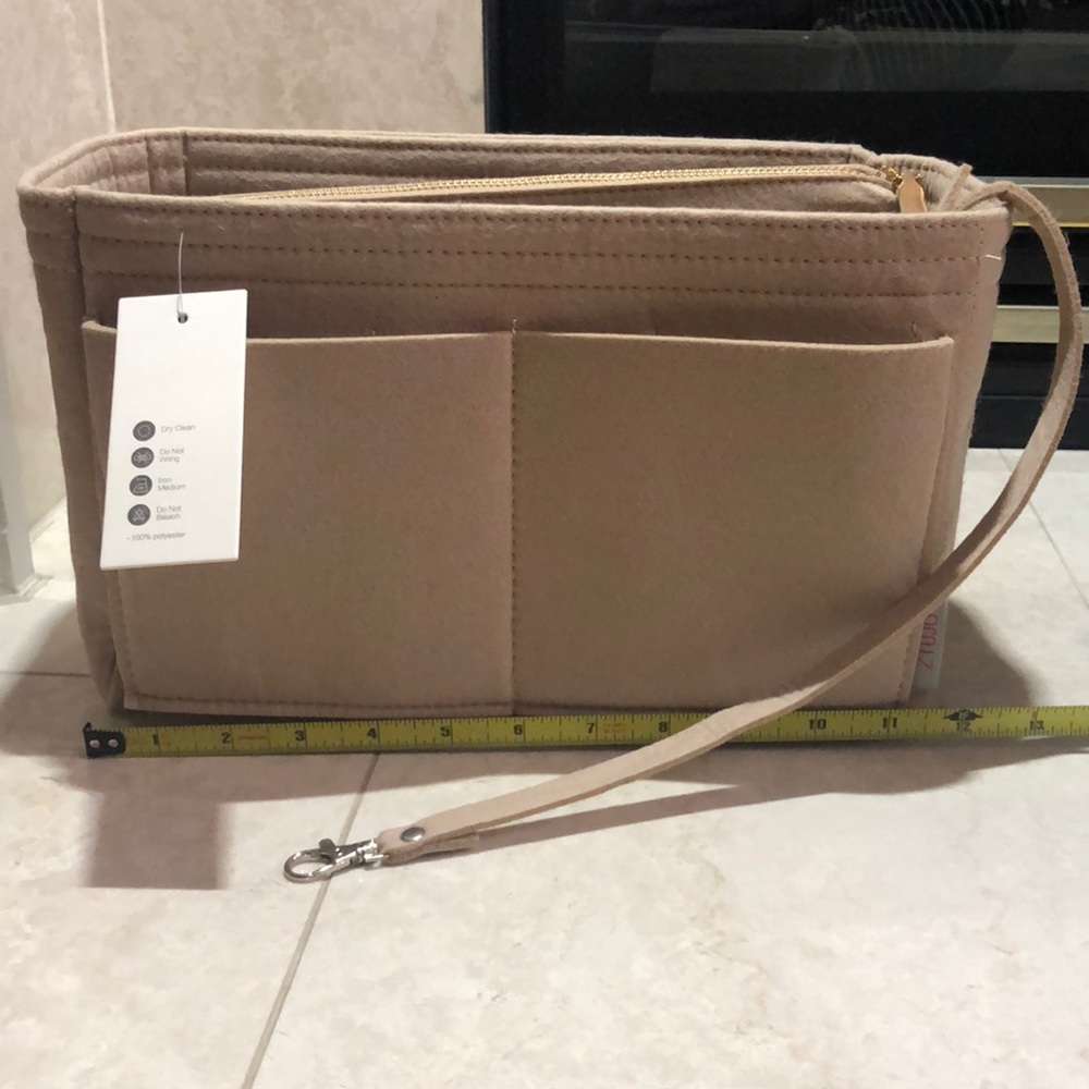 Tan Purse Organizer